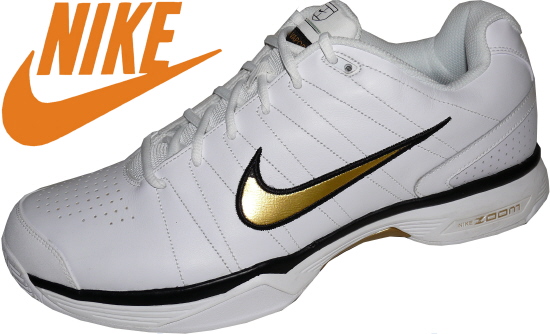 Powiksz: (5705-A)NIKE, Zoom Vapor Club, biay 101 ze zotym