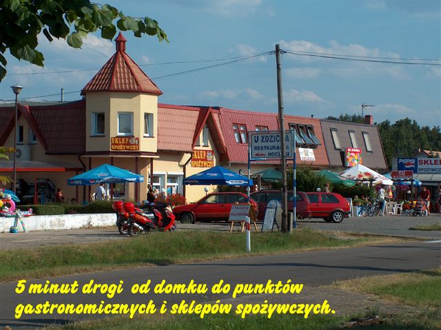 Powi�ksz: (18) Restauracje i sklepy spo�ywcze- 5 min. od domku