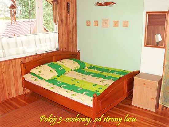 Powi�ksz: (12) Pok�j na pi�trze od strony lasu, 3-osobowy